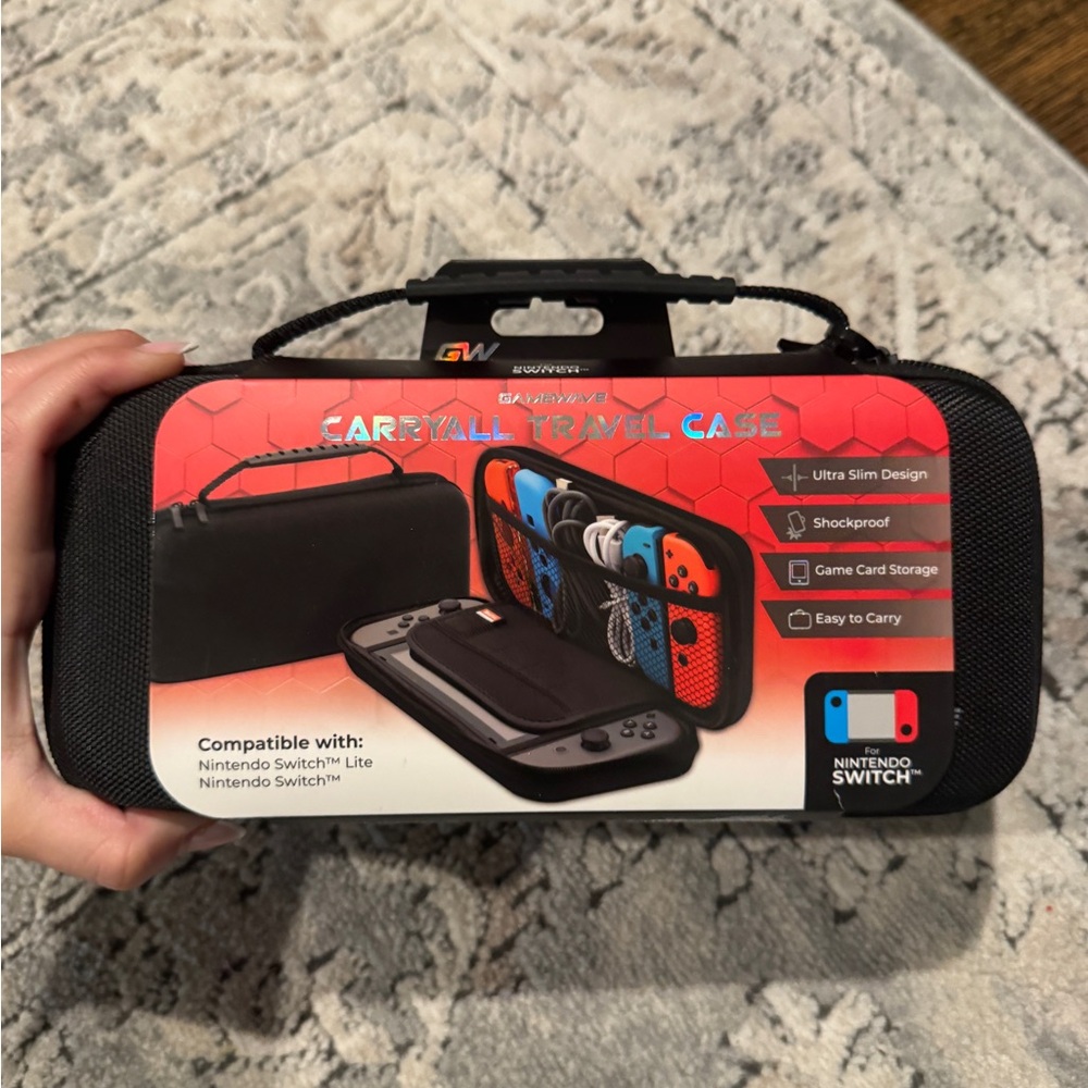 Carryall Travel Case for Nintendo Switch - Black